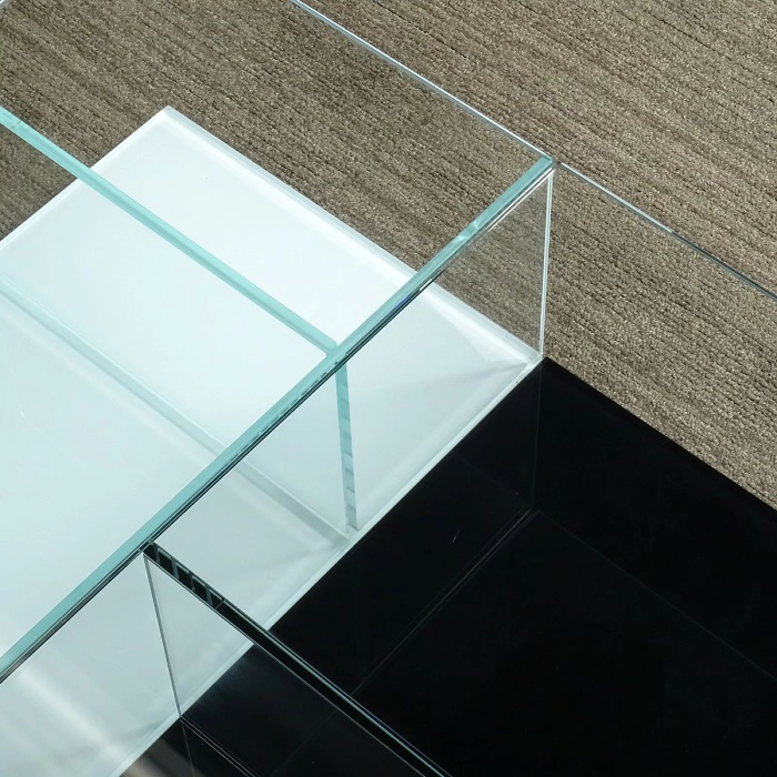 Cassina / ガラスローテーブル / MEX / レクタングラータイプ Cassina