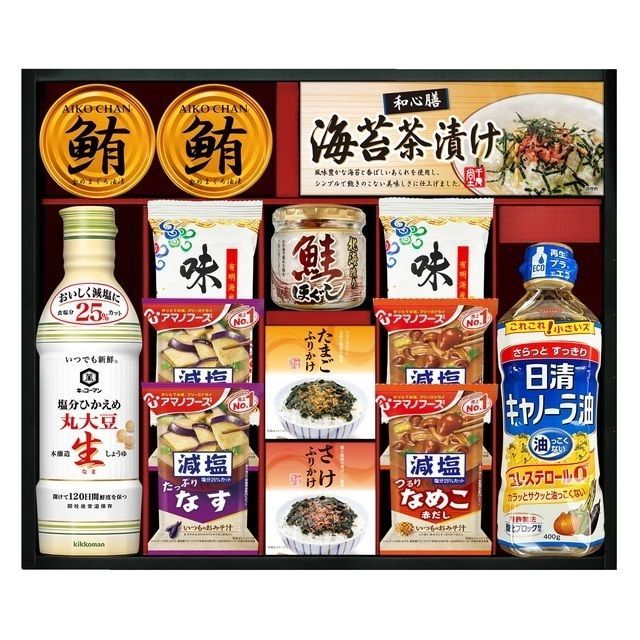 キッコーマン＆アマノフーズ＆日清オイリオ　バラエティセット