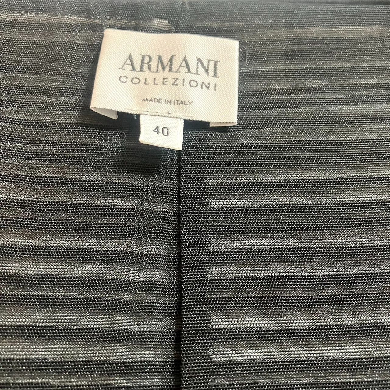 【夏にピッタリ】ARMANI COLLEZIONI アルマーニ シアーカーディガン