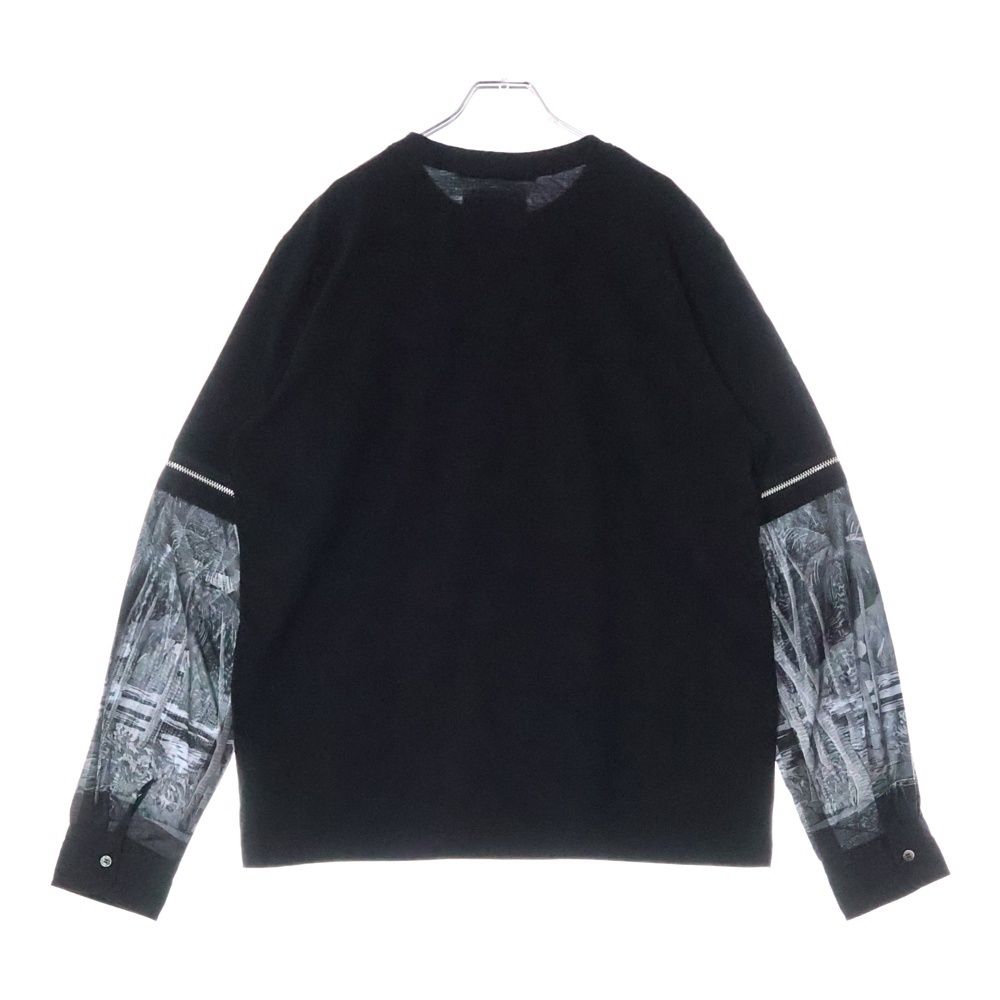 Sacai (サカイ) 20AW ×SUN SURF ARCHIVE PRINT MIX LONG T-SHIRT