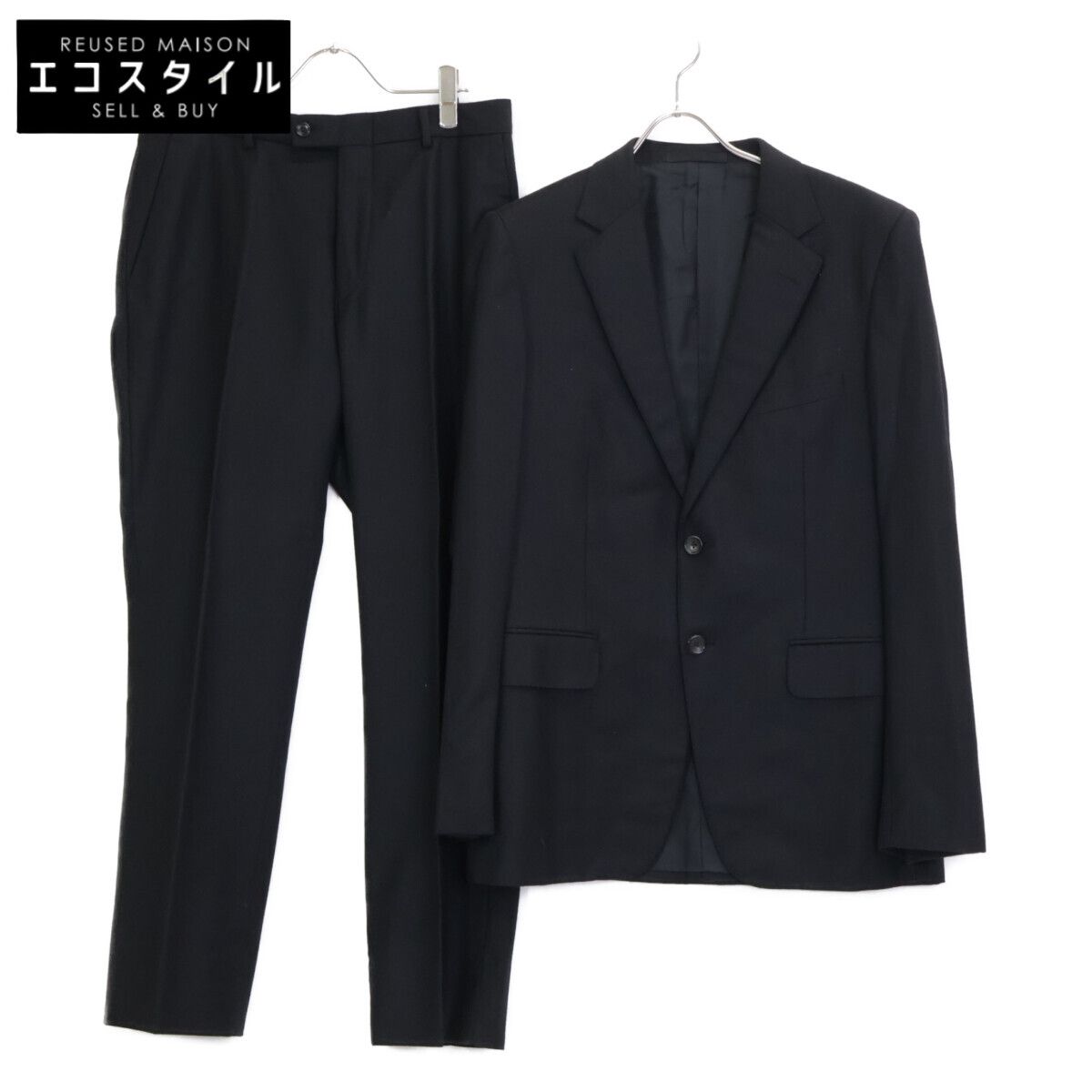 GUCCI グッチ 030867 Z9176 ﾌﾞﾗｯｸ ｾｯﾄｱｯﾌﾟｽｰﾂ 48