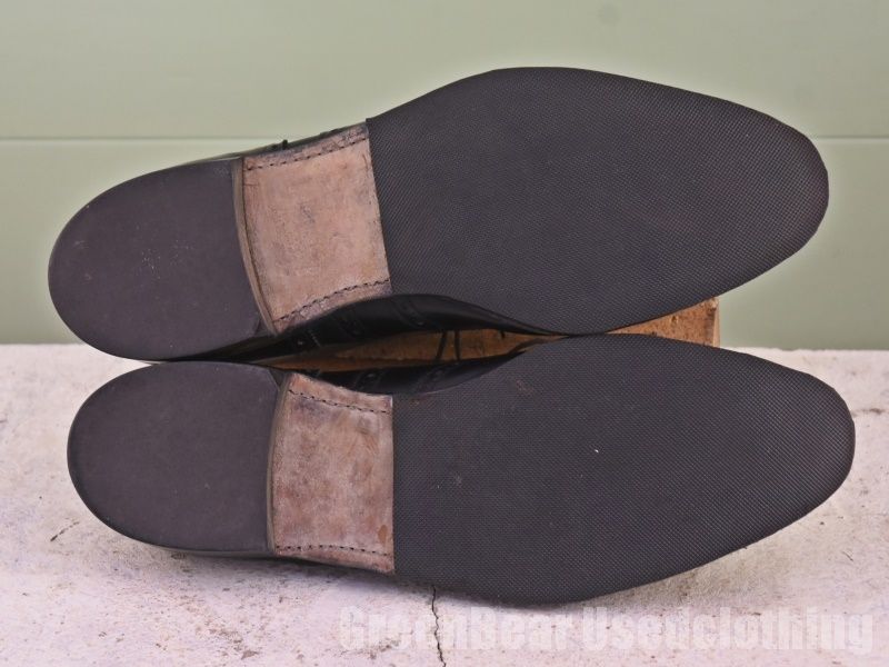 USA製 Johnston&Murphy ビンテージ ウィングチップシューズ 黒 メンズ  