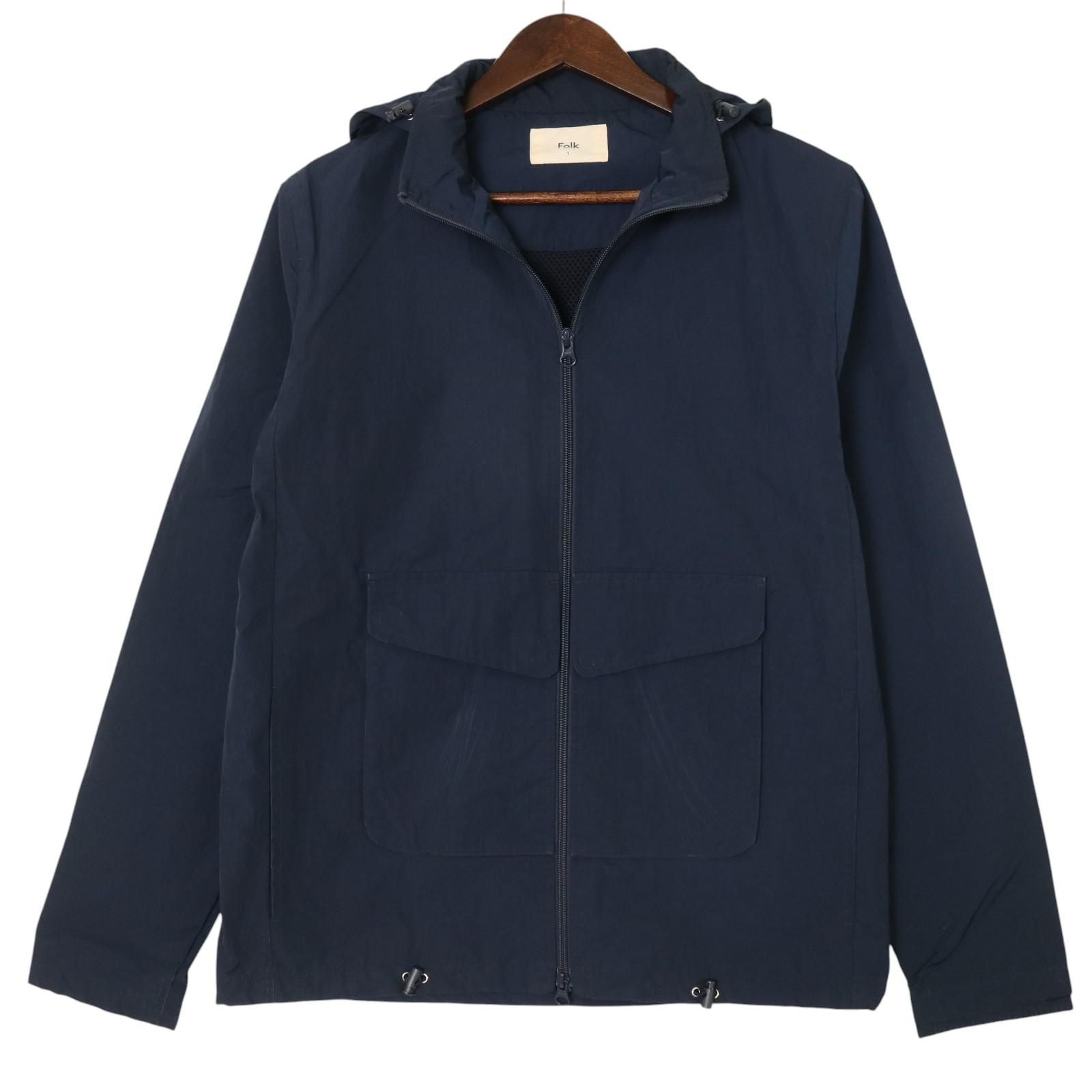 Folk(フォーク) ポリエステル ナイロン ジップアップ ジャケット Folk(フォーク) ポリエステル ナイロン ジップアップ ジャケット