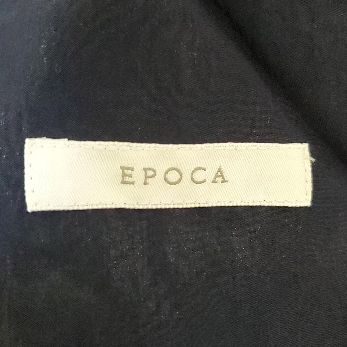 EPOCA(エポカ) コート サイズ40 M レディース美品 - ダークネイビー  