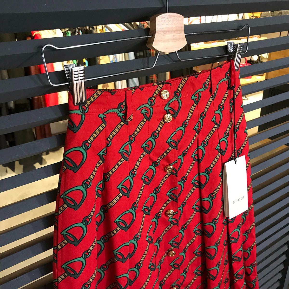 新品同様】 グッチ 2019SS #36 #XS ロングスカート フレア
