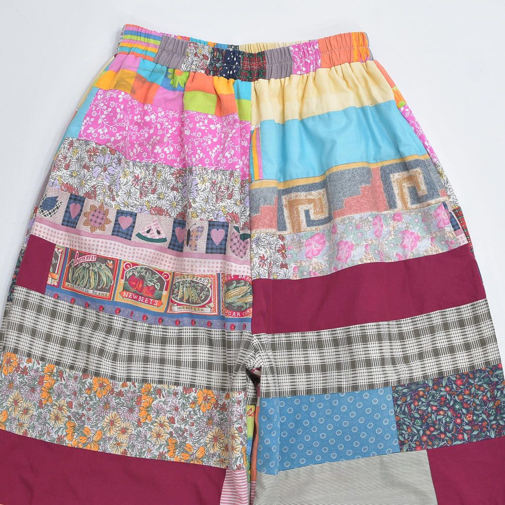 Remake リメイク ハンドメイド テキスタイル パッチワーク キルト  