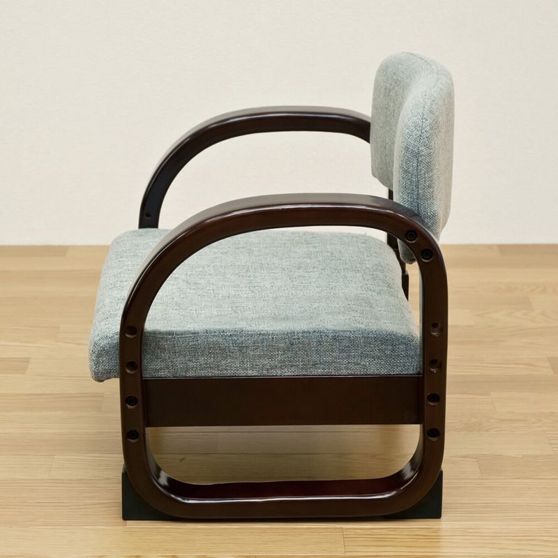 ラクラク座椅子 Fabric BR/FL/GR サカベ - メルカリ