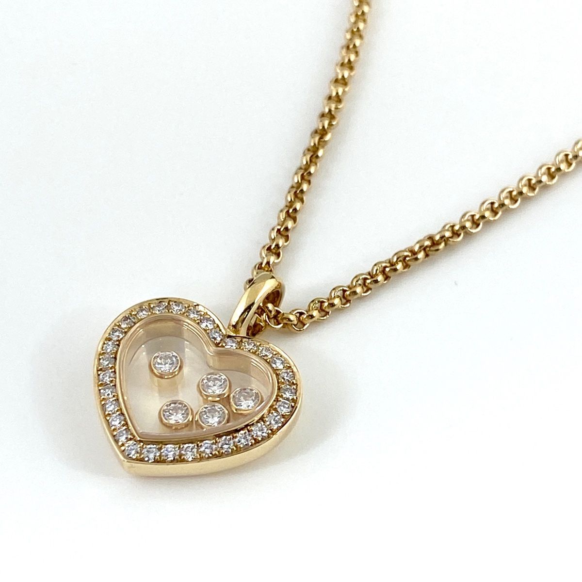 45682円 ［銀座店］Chopard ショパール ハッピーダイヤモンド