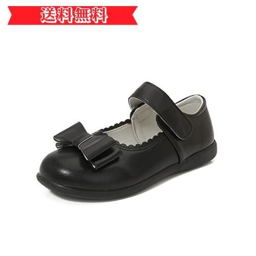happy-shopsブラック_17.0 cm [mumu] フォーマル ガールズ シューズ 子供靴 子供靴下 スニーカー 七五三・発表会・結婚式 演奏会 花嫁介添人 (内寸17CM)