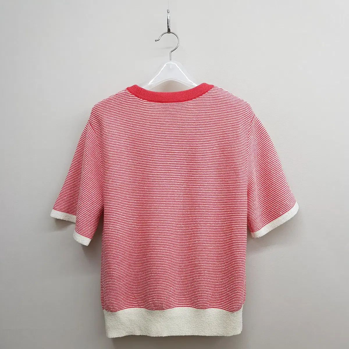  The LANVIN ランバン 2025 ストライプ 半袖 ニット トップス F 90 サイズ 長袖 ニット セーター