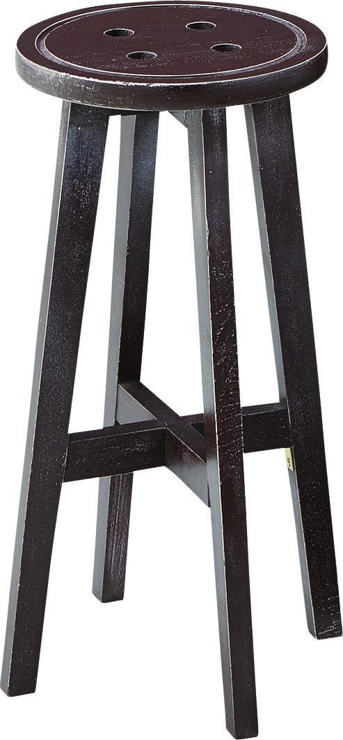 Color ブラウン AZUMAYA ハイスツール ボットーネ ブラウン色 CL-222BR
