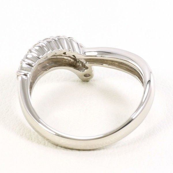 PT900 リング ring 指輪 11号 ダイヤ 0.30 総重量約5.8g CAMPINGPARCCENTRAL_COM