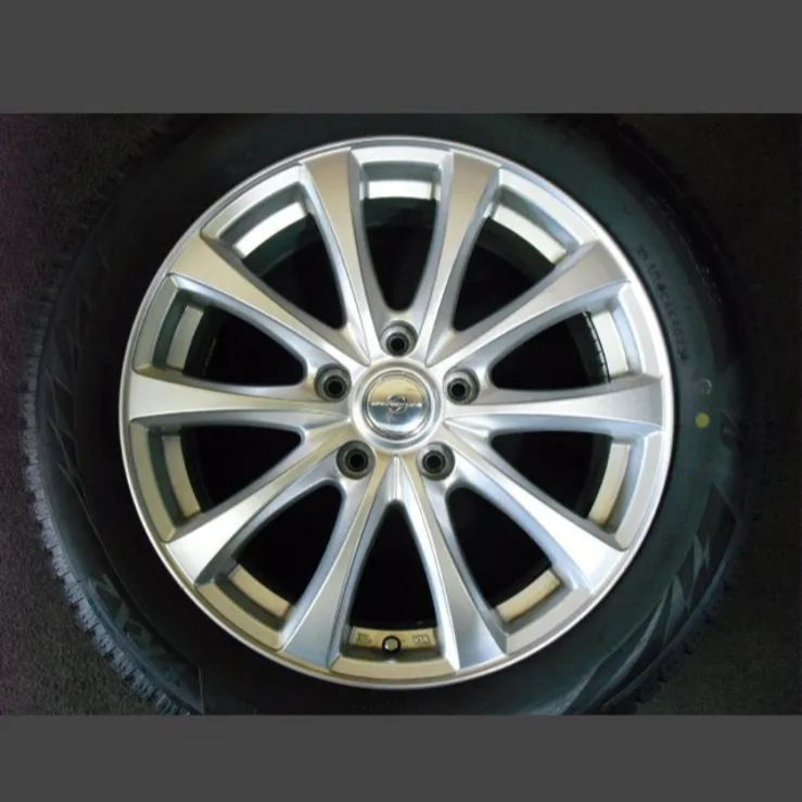 T-2131 本州 23年製 VRX2 超バリ山 WR-V ヴェゼル オデッセイ 等 17インチスタッドレス タイヤホイール