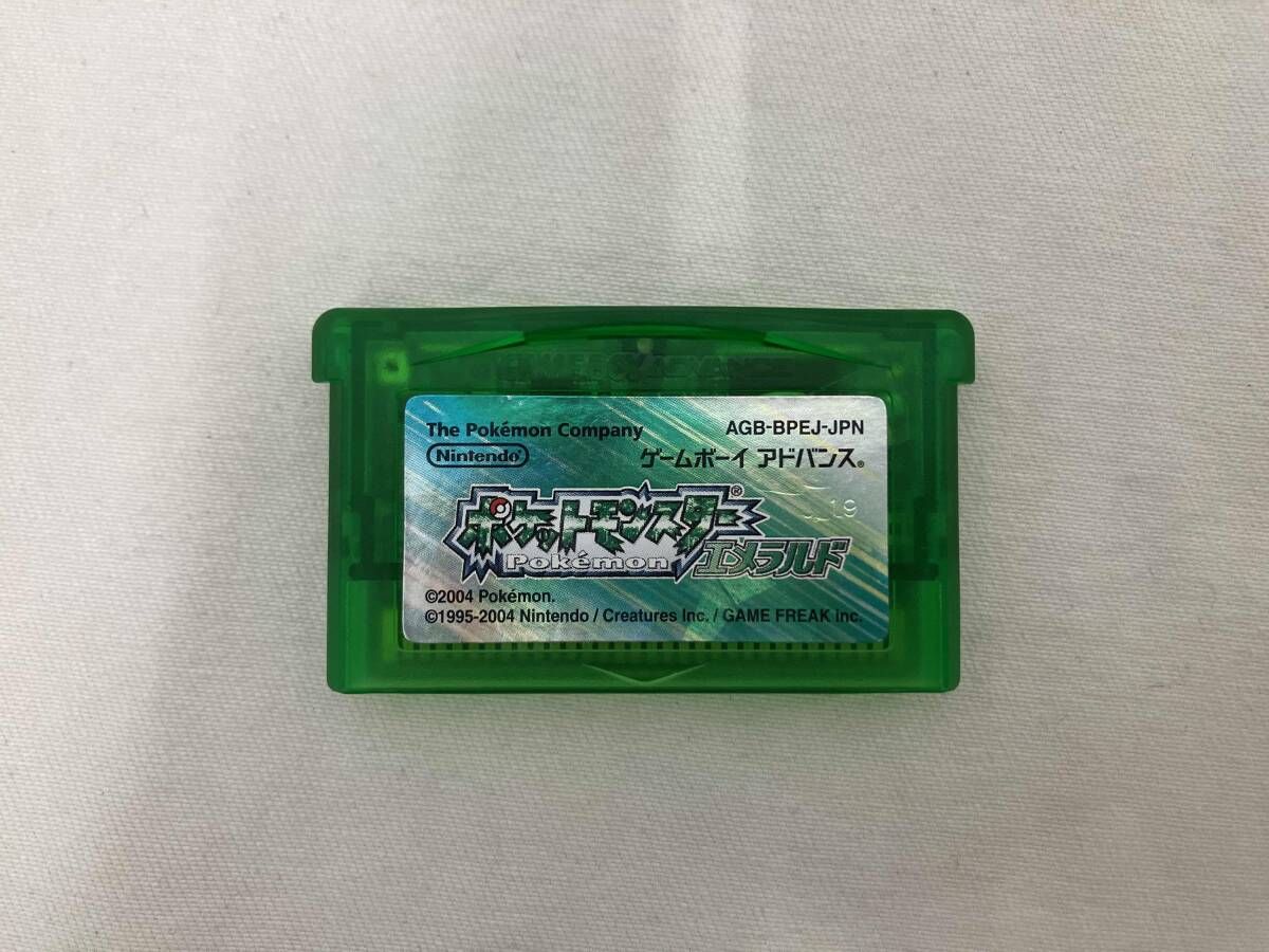 ポケットモンスター エメラルド ゲームボーイアドバイス ※箱•説明書