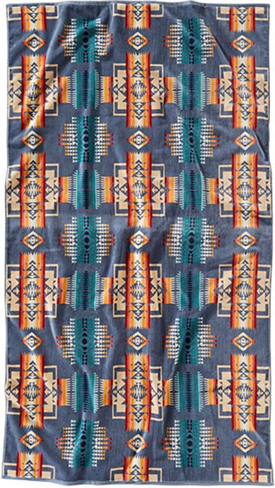 ペンドルトン PENDLETON アウトドア ペンドルトン ジャガードバスタオルオーバーサイズ XB233 バスタオル タオル タオルケット 大きめ フェス ソファーカバー オーバーサイズ 19373185 803 チーフジョセフスレイト
