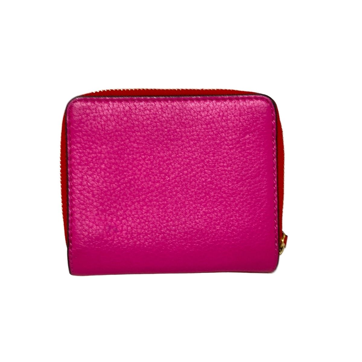 Tory Burch ピンク 二つ折り財布 - メルカリ