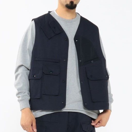 トップス engineered garments beams plus vest BEAMS PLUS MIL BEAMS PLUS Vest. Ver.2 Ripstop (Tops Vest