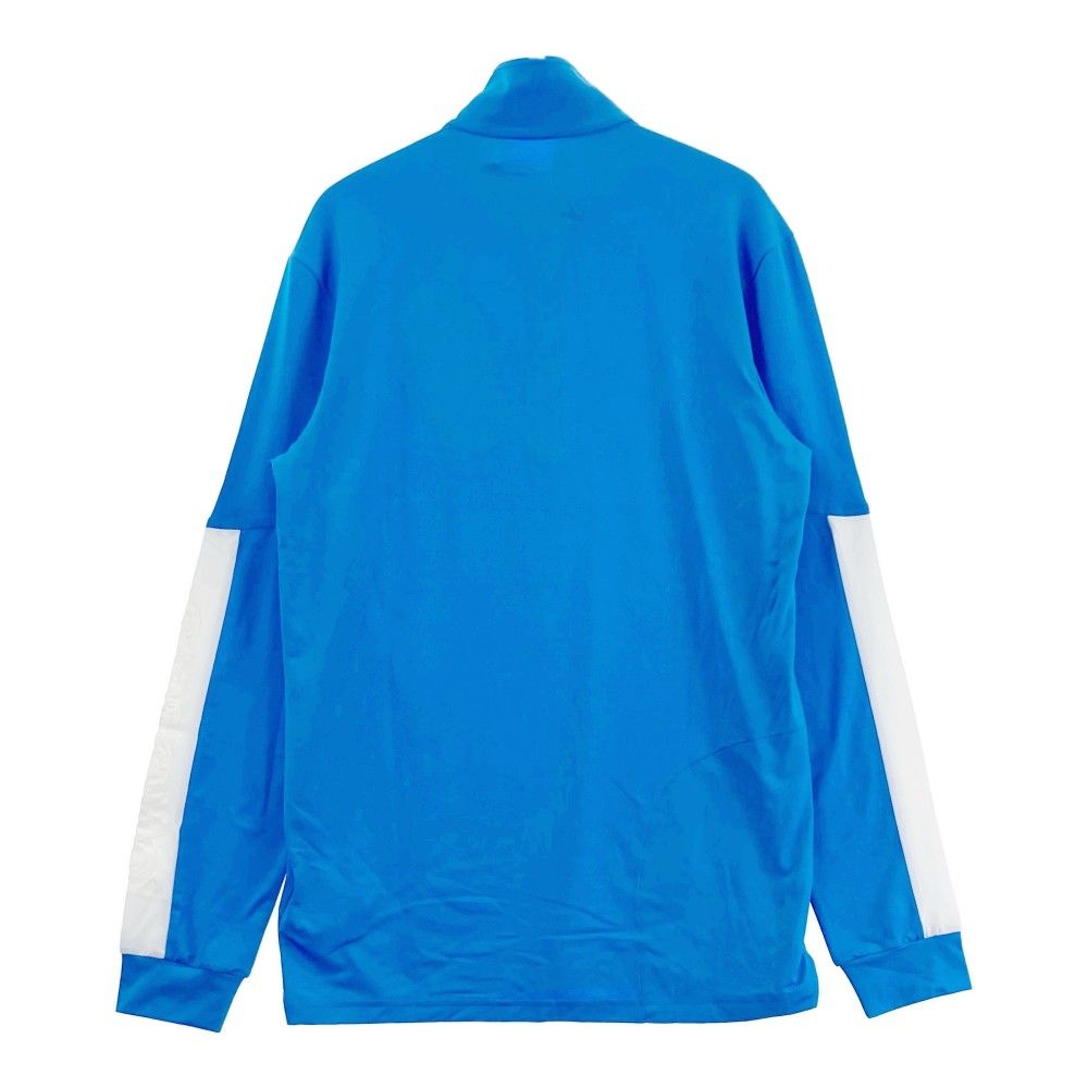 サイズ：48 CHERVO シェルボ 長袖ハーフジップTシャツ ブルー系