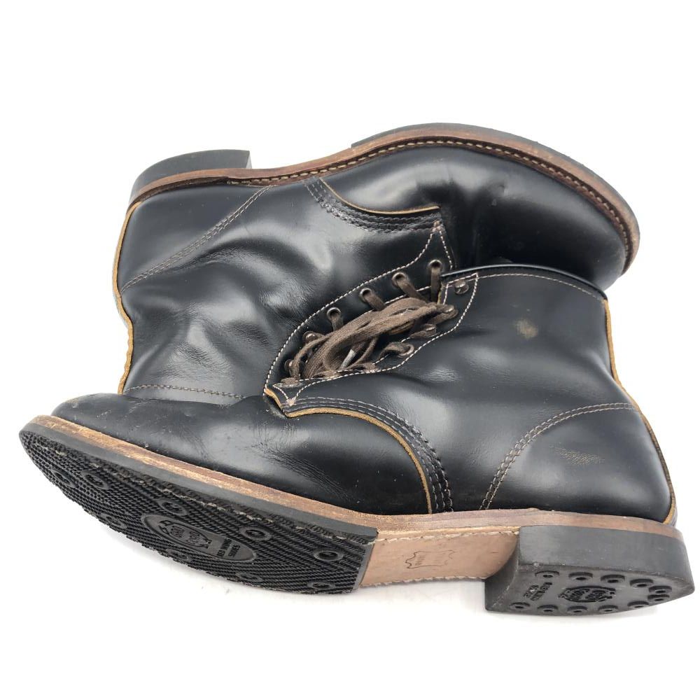 中古】☆RED WING 9060 BECKMAN FLATBOX 28.5cm ブラック レッド  