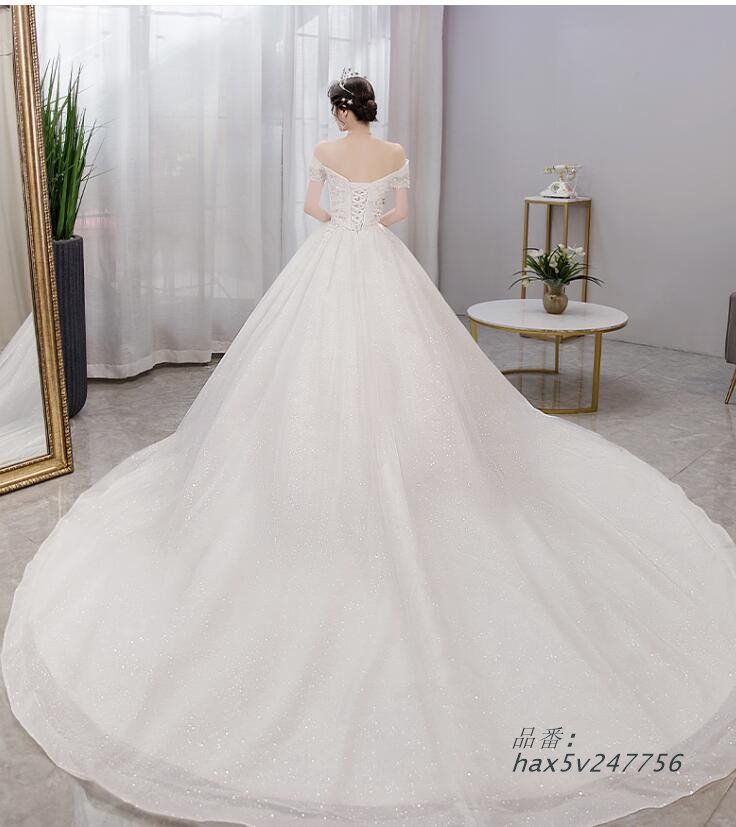 花柄 スパン結婚式ドレス