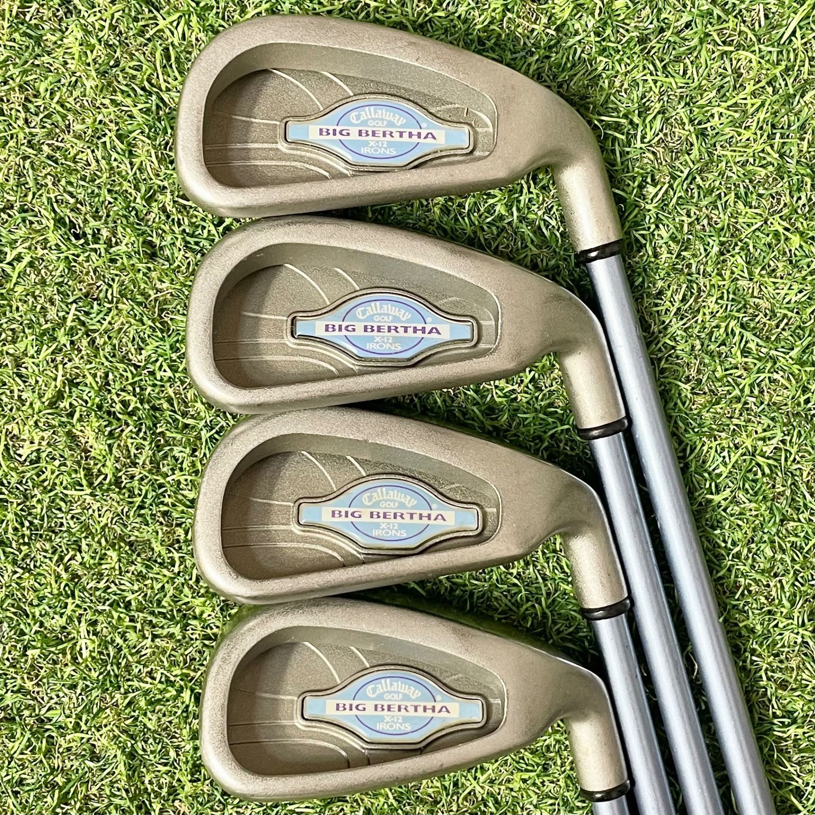 【レディース8本セット】キャロウェイ　ビッグバーサ　X-12　アイアン　L 豪華8本】Callaway BIG BERTHA X-12 アイアンセット 8本