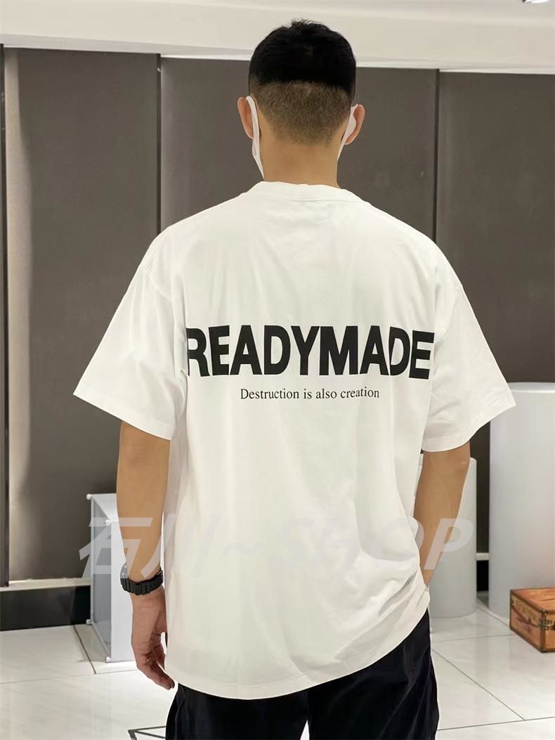 新品未使用 READYMADE SS T-SHIRT SMILE 半袖 L ホワイト - メルカリ