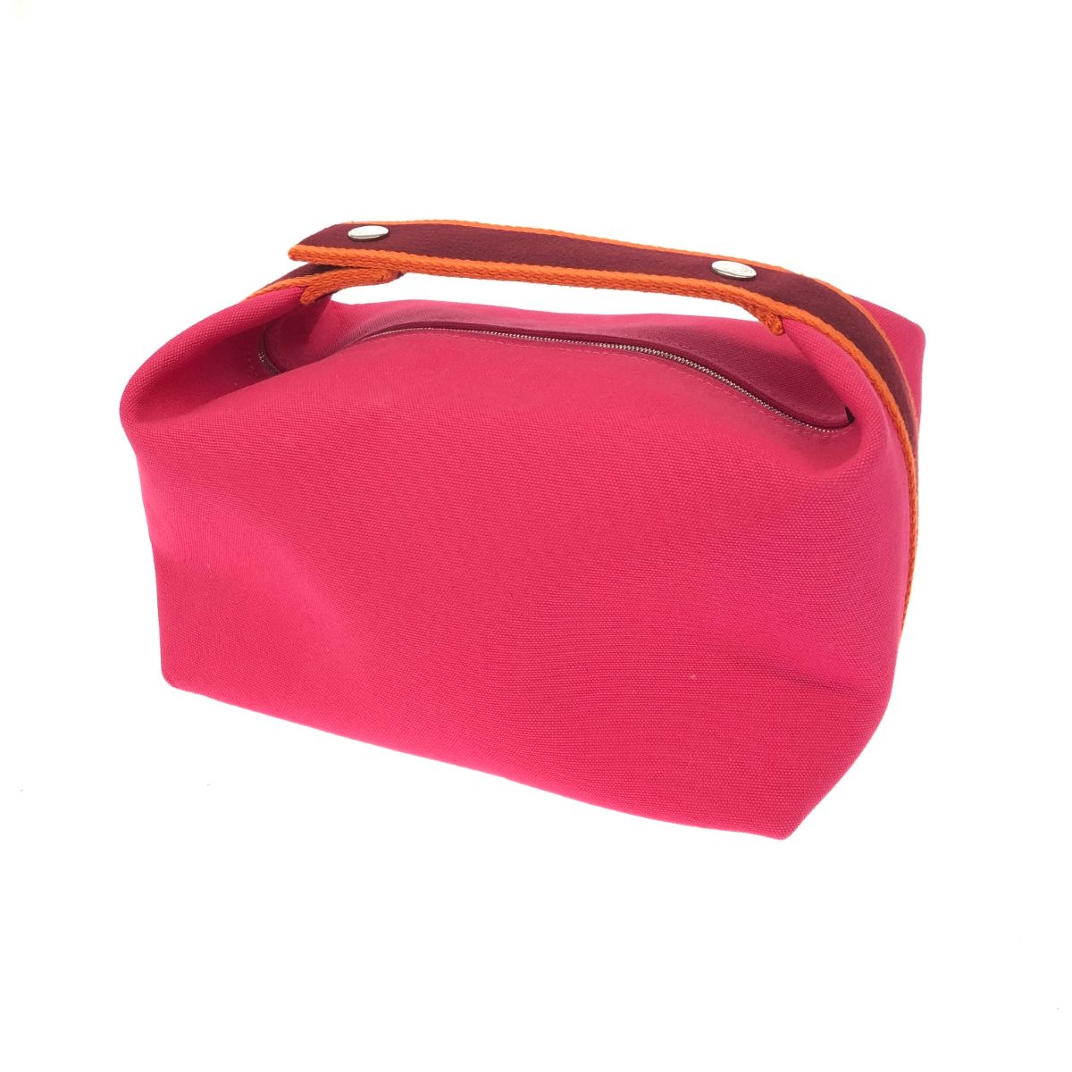 HERMES エルメス ポーチ/ブリッド・ア・ブラック/GM キャンバス ピンク