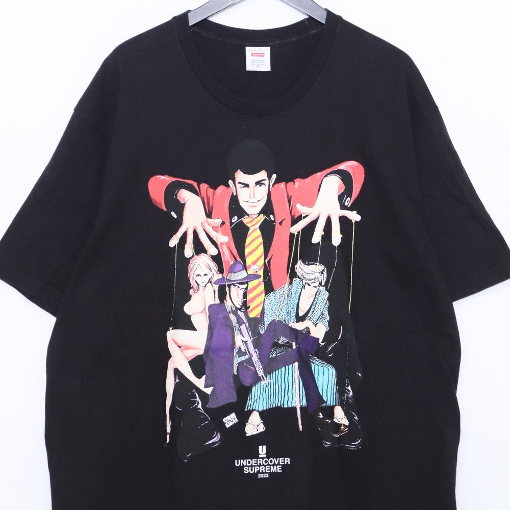 Supreme UnderCover Lupin ルパン Tシャツ Mサイズ 黒 Supreme x Undercover Lupin Cotton T-shirt | Black | FARFETCH