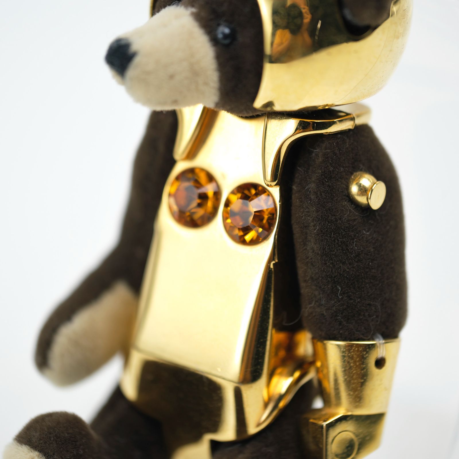 PRADA クマ型チャーム ゴールド PRADA クマ型キーホルダー ゴールド 小物