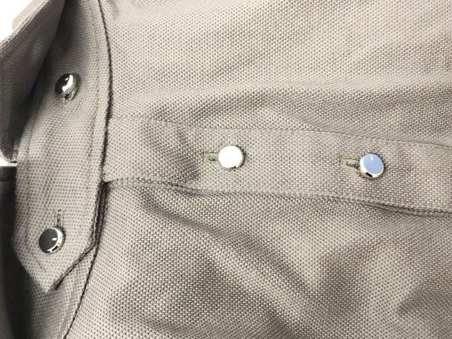 中古】 THE RERACS ザリラックス 23SSバックボタンポロシャツ23SS-RECS 