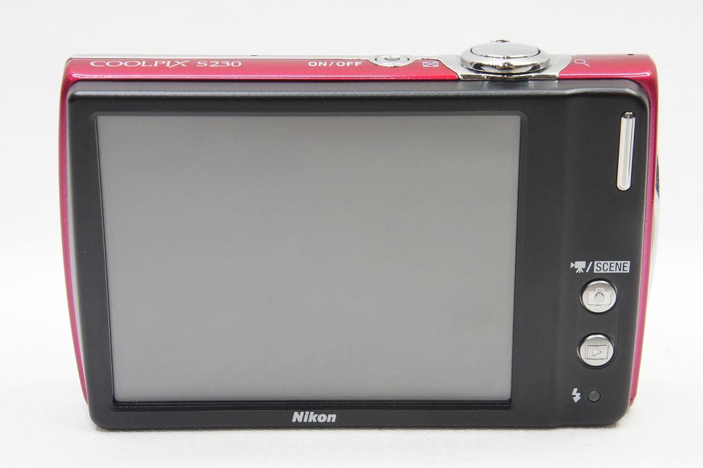 Nikon ニコン COOLPIX S230 コンパクトデジタルカメラ ローズレッド