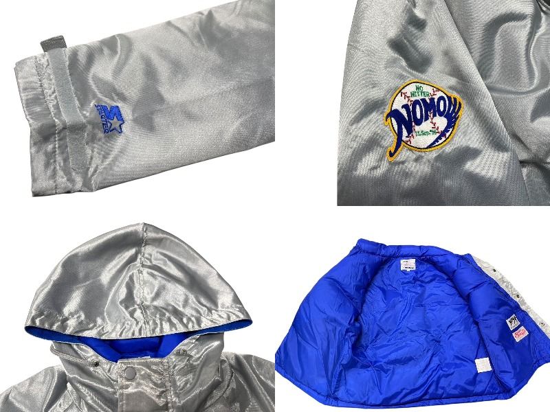 未使用タグ付き　90s ロサンゼルスドジャース　ベンチコート　野茂茂雄 未使用タグ付き 90s MLB ロサンゼルスドジャース STARTER ベンチ