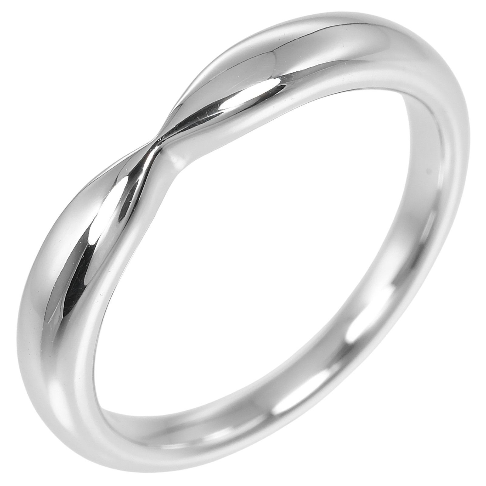 TIFFANY & CO. ティファニー リング Pt950 6.5 4800725F0116 TIFFANY & CO. 【ティファニー】Pt950ダイヤリング (NO.304523