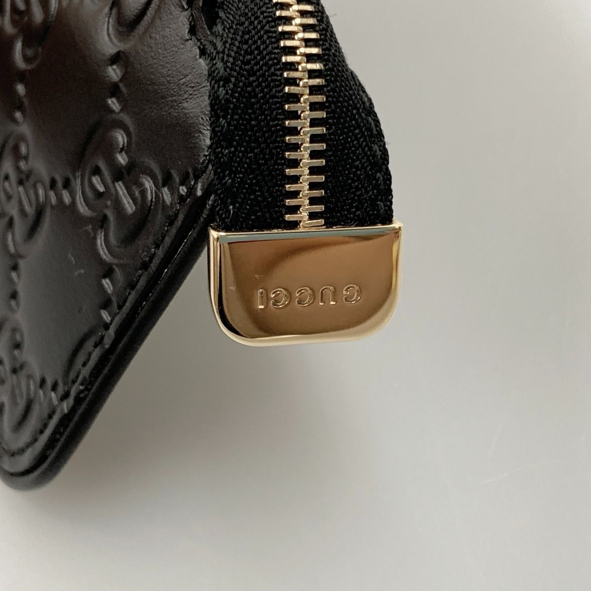 〇〇GUCCI グッチ キーリング付き コインケース 447964 1000