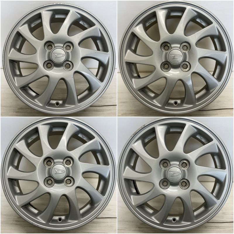 中古 15インチ アルミ ダイハツ ムーブ 純正 4本セット ムーブ