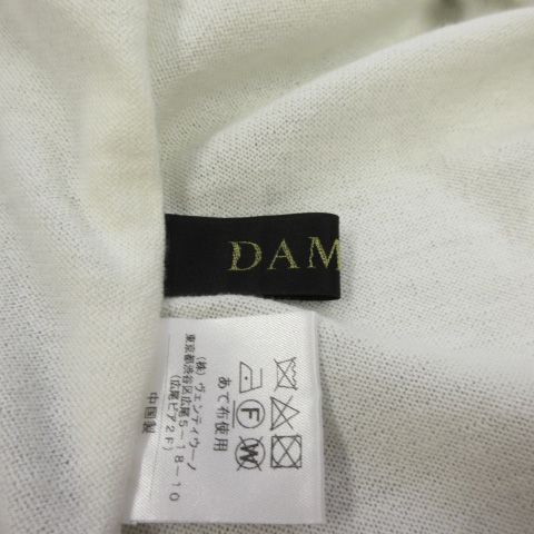 ダーマコレクション dama collection カットソー ニット ビーズ