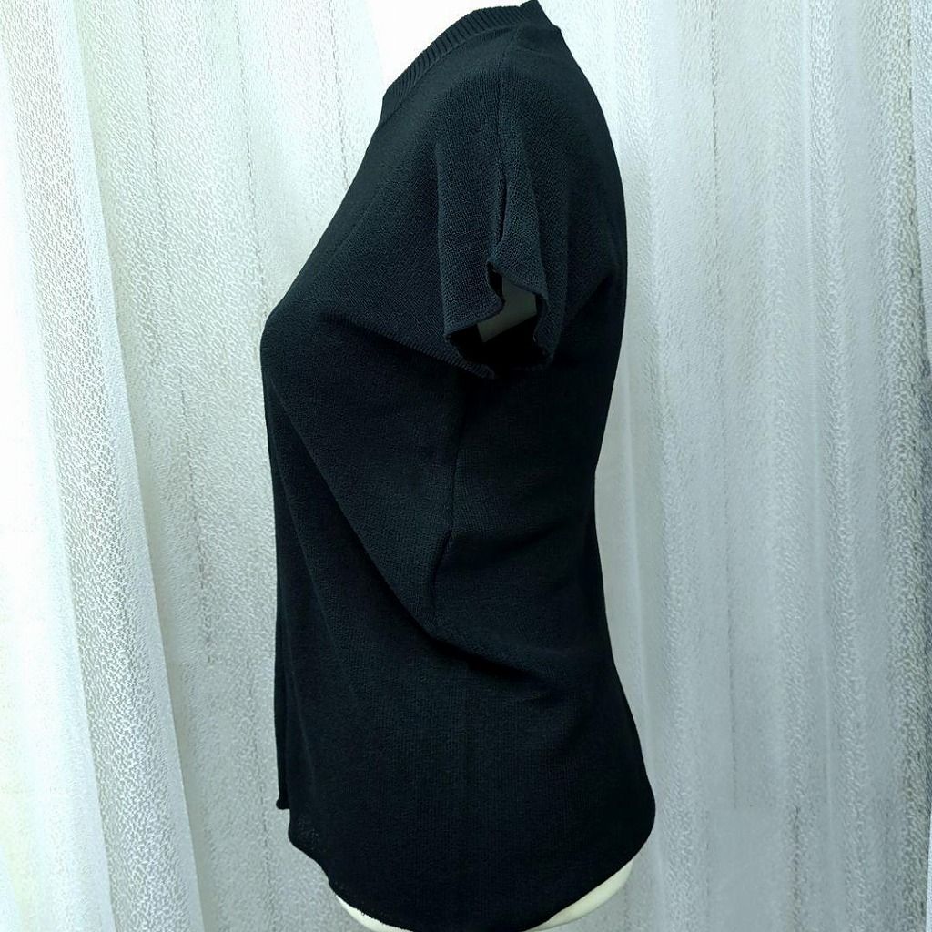 コムデギャルソン ニット ベスト ブラック レーディス 日本製 comme des garcons コムデギャルソン ニット ベスト ブラック