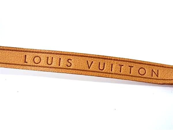 LOUIS VUITTON - ■新品■未使用■ LOUIS VUITTON ルイヴィトン M63058 バンドリエール テレフォン ジャポン 携帯ストラップ ブラウン系 FL4723 □新品□未使用□ LOUIS VUITTON ルイヴィトン M63058 バンド