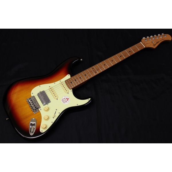 金属風ストラトSSSアセンブリ CS69復刻 高品質 アルミピックガード