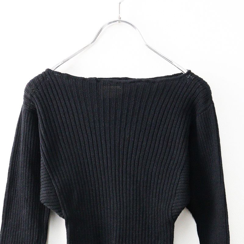 シシクイ　黒　ニット GOBU KNIT / BLACK – SHISHIKUI