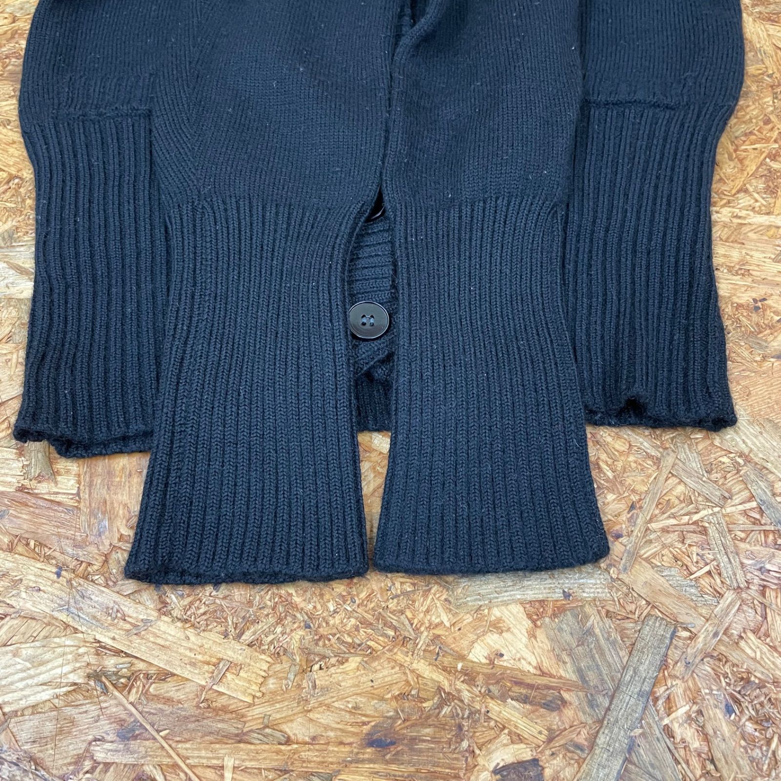 YVES SAINT LAURENT ニット カーディガン 2 ブラック イブサン