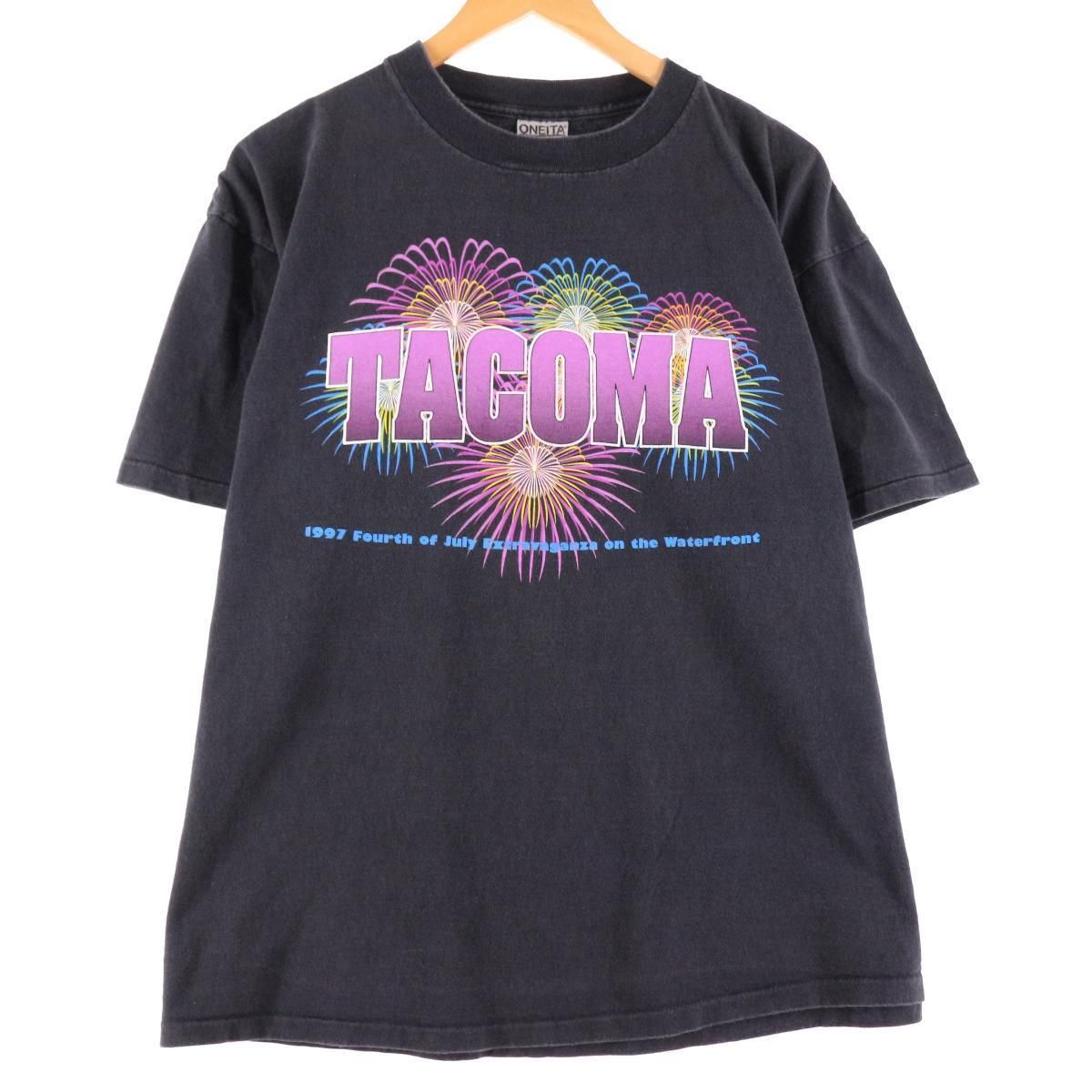 7840円 90s古着 ヴィンテージ オニータ グラフィックTシャツ アート