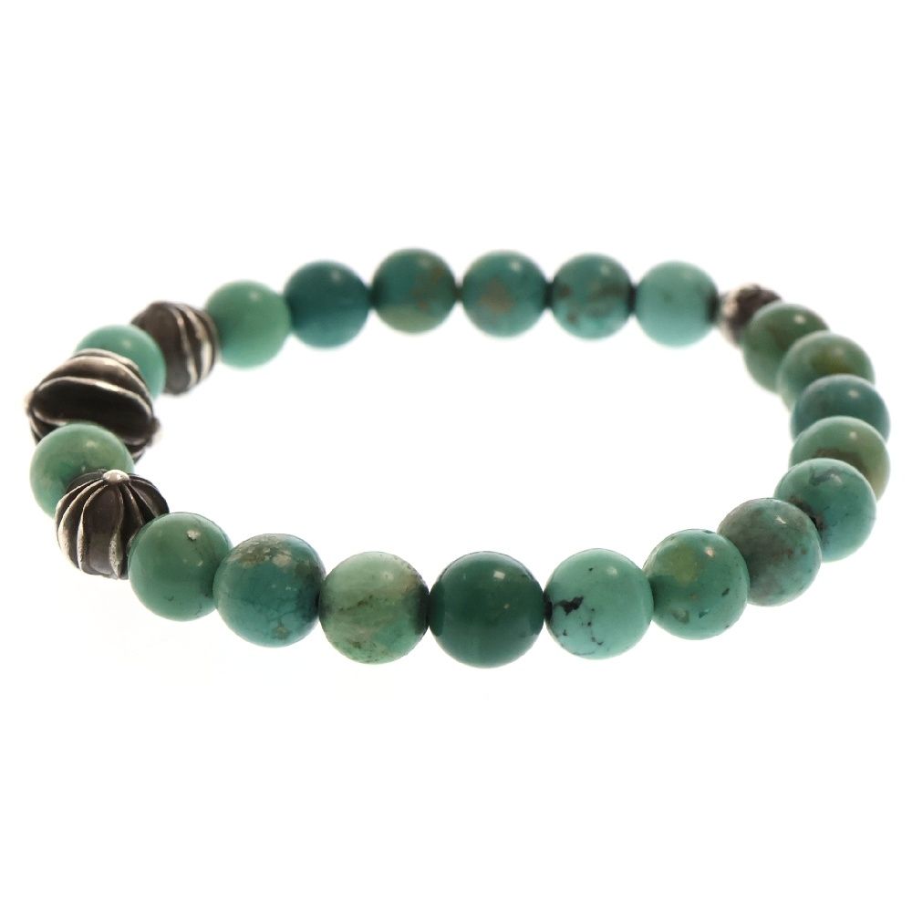 CHROME HEARTS 8mm ターコイズ ブレスレット クロムハーツ ターコイズ