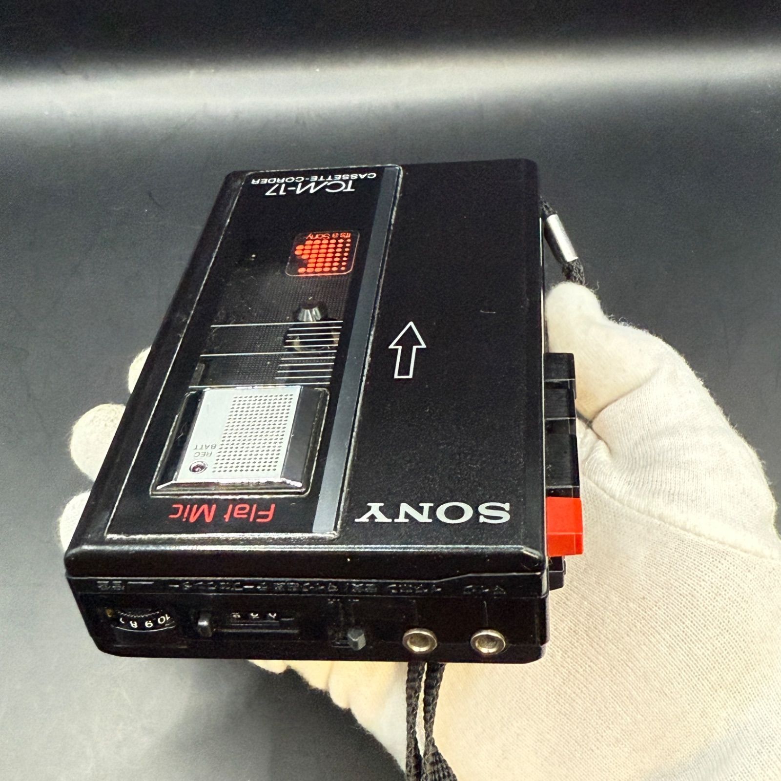 SONY TCM-17 カセットレコーダー 中古品 レトロ - メルカリ