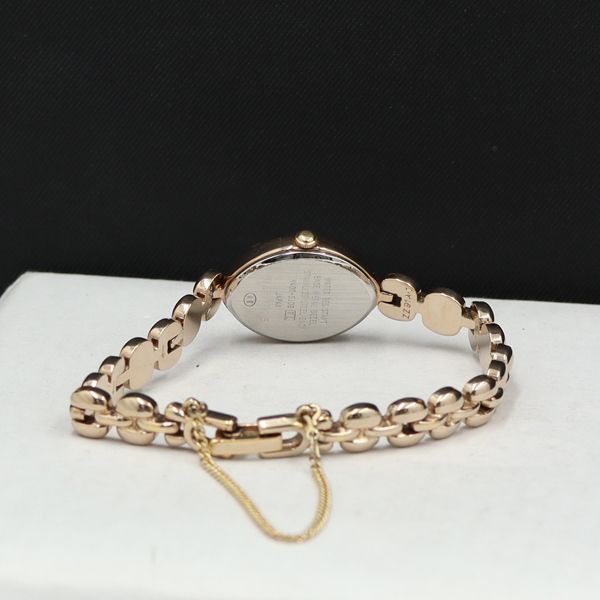 セイコー QZ V400-510B アルバ オーバル アンティーク アイボリー文字