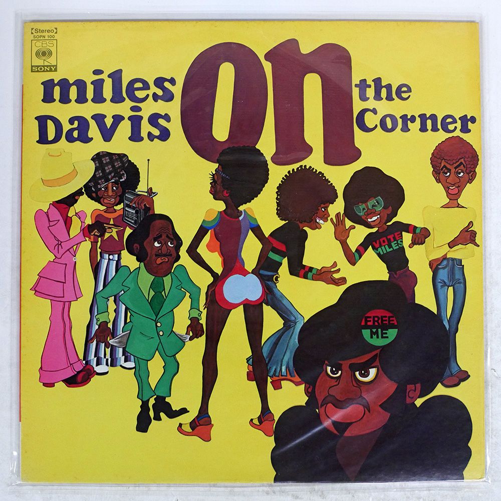 盤 MILES DAVIS|ON THE CORNER|CBS|SONY SOPN100 LP