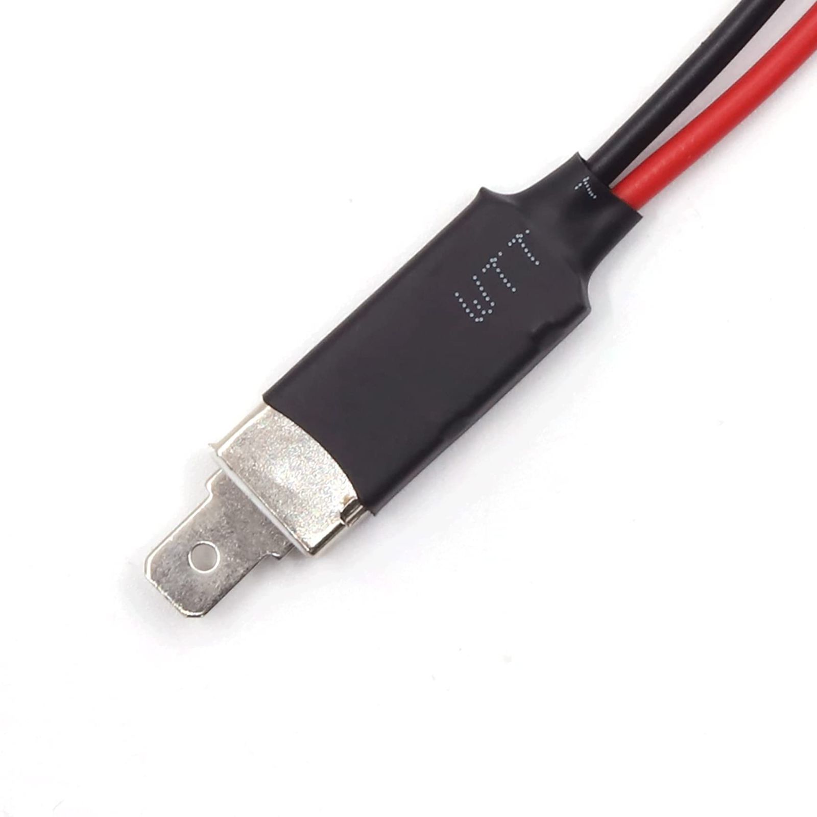 LEDシングル変換配線コネクタケーブル 絶縁スリーブ付き ヘッド