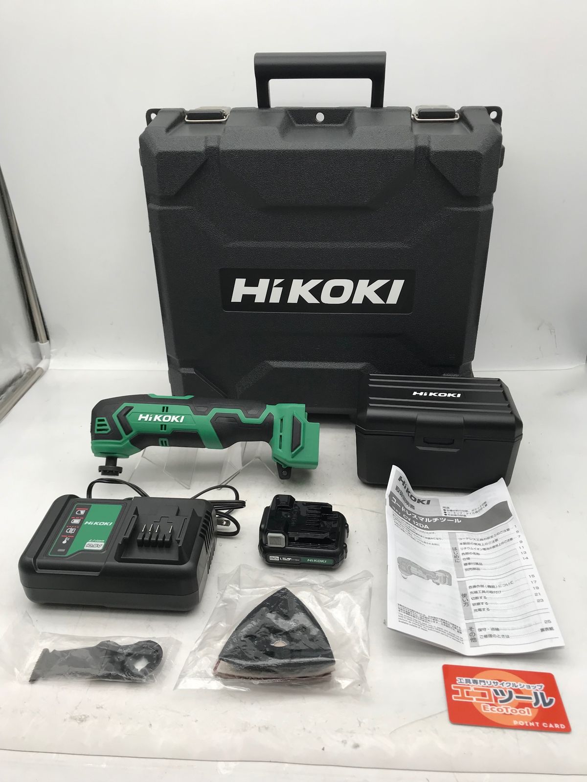 ♥ HiKOKI|ハイコーキ 10.8Vコードレスマルチツール CV12DA ES ITTUOD872HTC エコツール小牧ｲﾝﾀｰ店 M02