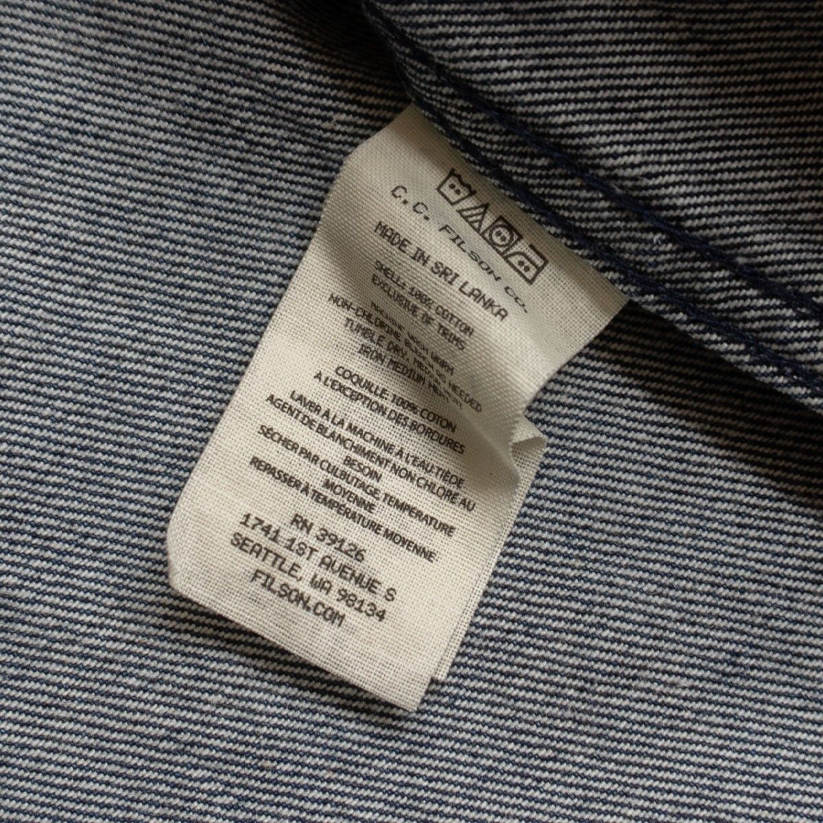 その他 s 美品】FILSON【DENIM WORK SHIRTS】L デニムシャツ ジャケット