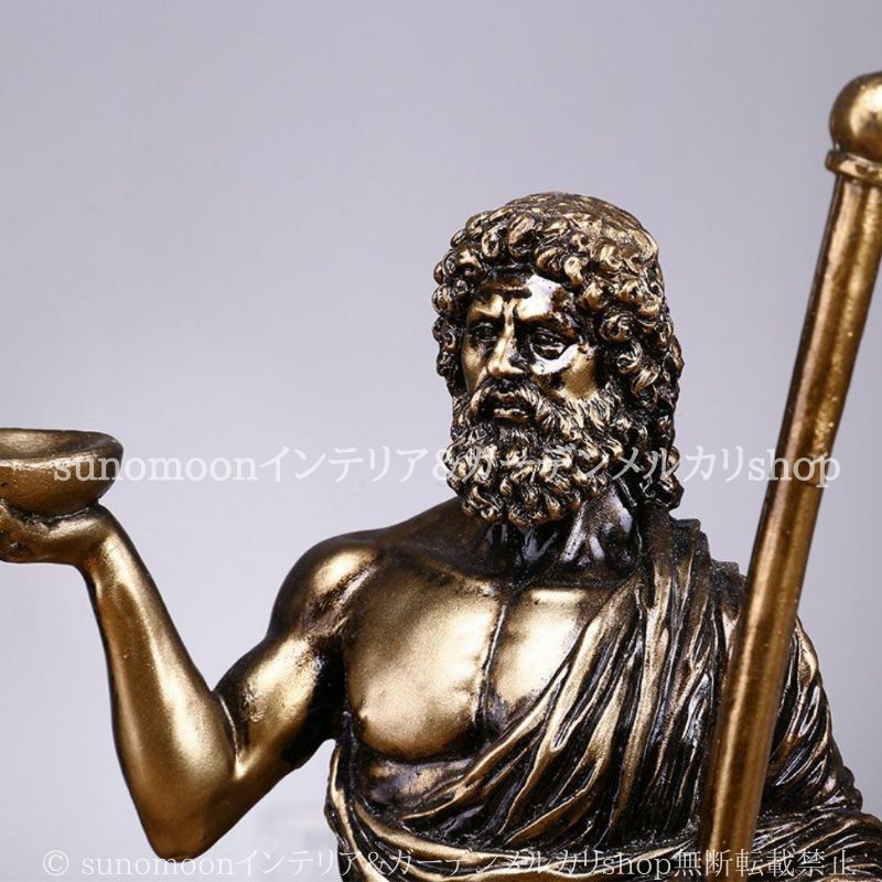 見ざる者 彫刻 アンティーク オブジェ アート 置物 アトランティス オブジェ アンティーク調 ブロンズ 置物 彫刻